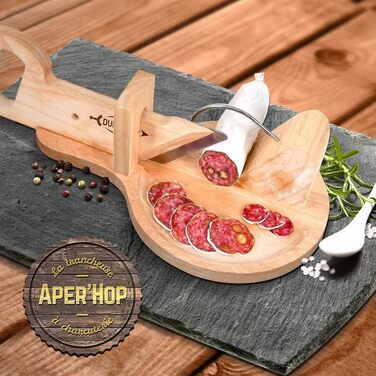 Слайсер для ковбас дерев'яний Durandal