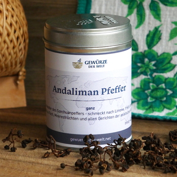 Андаліманський перець 30 г в банці Gewuerze der Welt