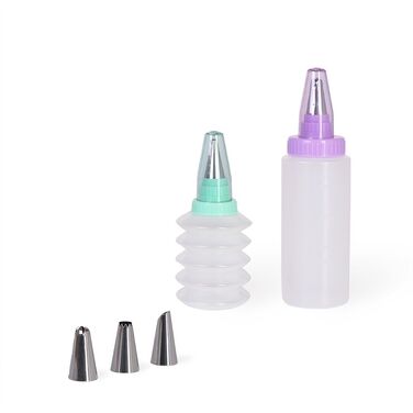 Кулінарний декоратор Fissman 125 мл; 165 мл з насадками (7576)