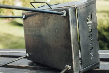 Портативний мангал та 12 шампурів 3 мм KL 12/3