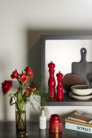 Попередньо встановлених шліфувальних приладів - Виготовлений з деревини, сертифікованої PEFC - Французьке ноу-хау - Кольори (перцевий млин, червоний лакований Passion), 22