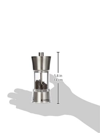 Млин для перцю Аахен, акрил, нержавіюча сталь, 14см, 35285