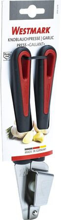 Прес для часнику Westmark - Premium Graphite Edition - з очисним елементом - не потребує очищення - для часнику, імбиру та інших - менше зусиль (Gallant)
