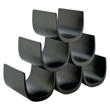 Підставка модульна для винних пляшок 34,5х30х15,5 см чорна Noe Alessi