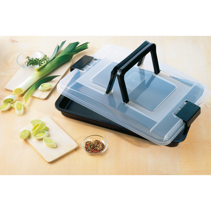 Форма для випічки і смаження з кришкою 42 х 29 см Bake Take Kaiser