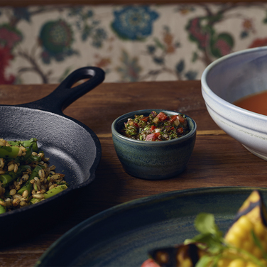 Соусник 6.7*h 3.6 см, зелений, 70 мл, Terra Porcelain Aqua Green, GenWare