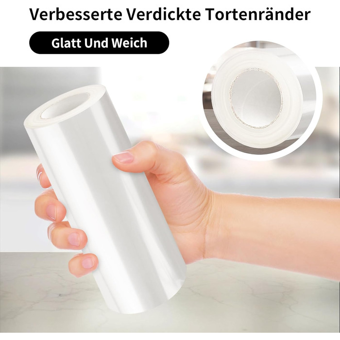 Фольга для торта 3 шт  8/10/15 см Wlztea