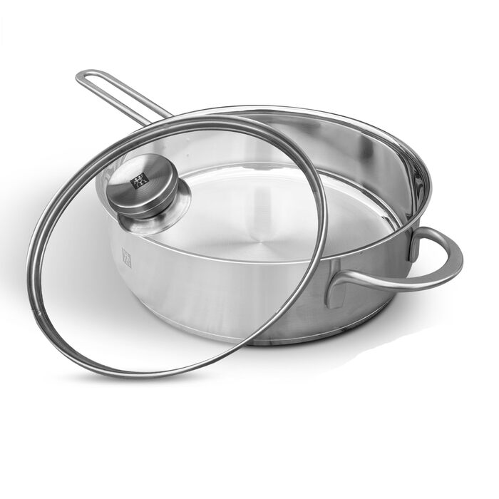 Cковорода для тушкування 24 см зі скляною кришкою Twin Nova Zwilling