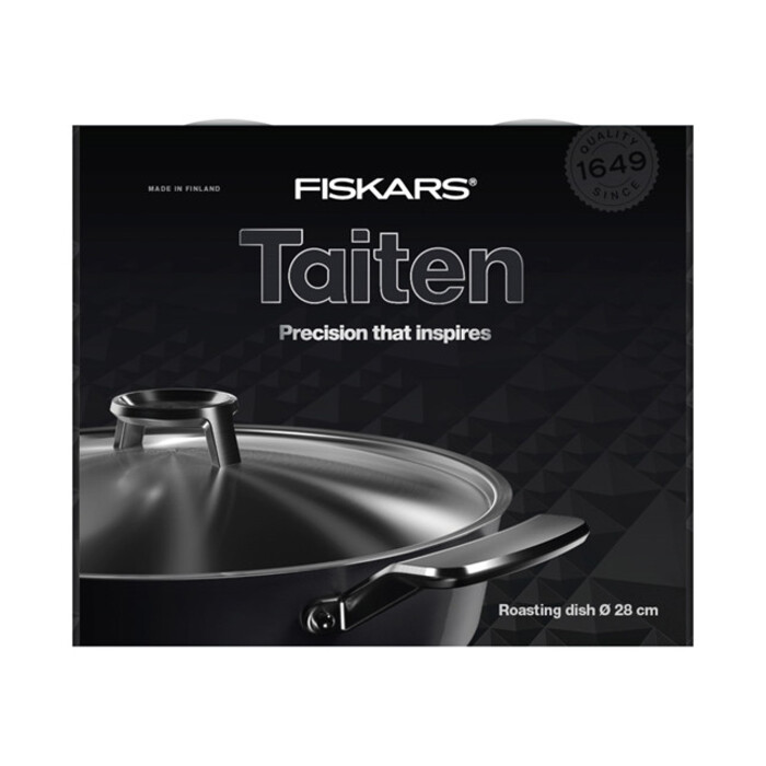 Сотейник с крышкой Fiskars Taiten 28 см (1066950)