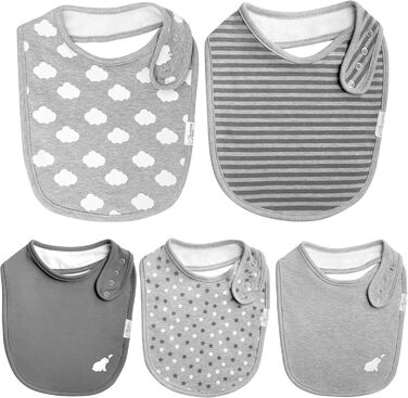 Набір із 5 слюнявчики для дітей Budding Bear