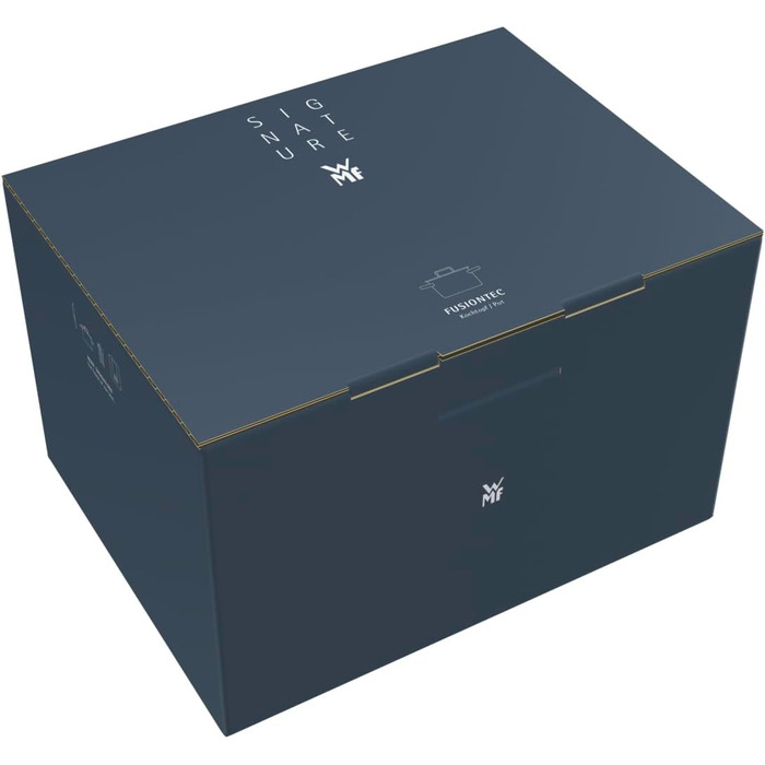 Каструля 20 см зі скляною кришкою, сіра Fusiontec Mineral WMF