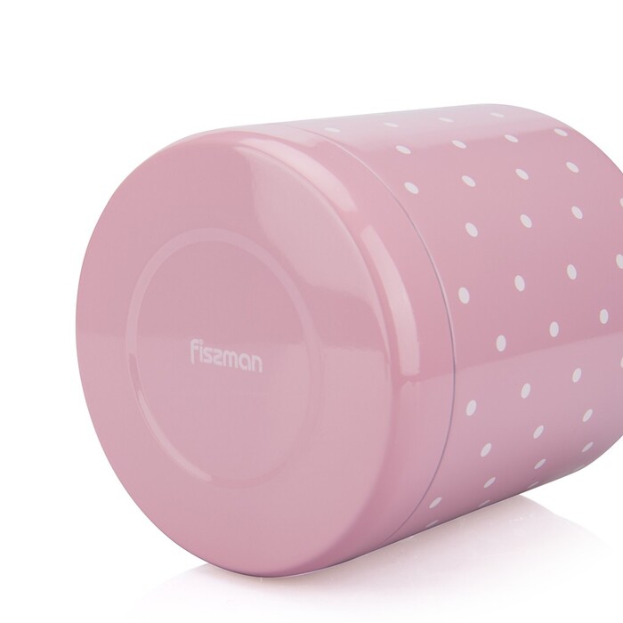 Термос для їжі Fissman 350 мл рожевий (9666)