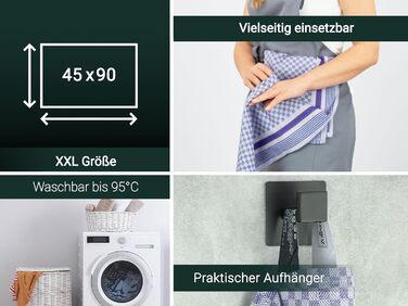 Набір кухонних рушників з 10 предметів 45 х 90 см ZOLLNER