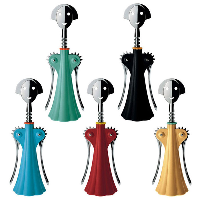 Штопор 7х24,5х9 см голубой Anna G Alessi