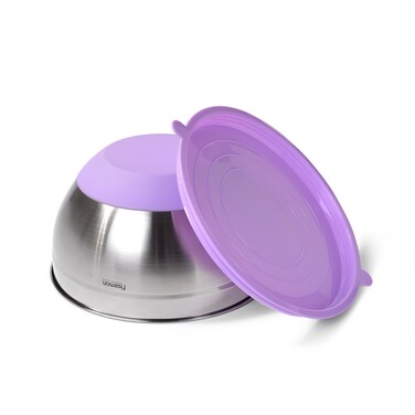 Миска з кришкою 20x12 см 3000 мл Fissman