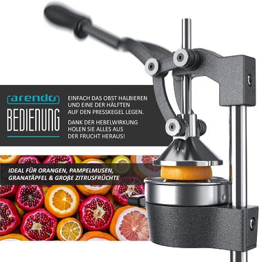 Соковижималка ручна для цитрусових Arendo