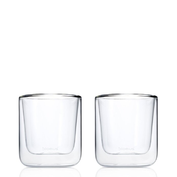 Набор стаканов с двойными стенками 200 мл 2 предмета Nero Blomus