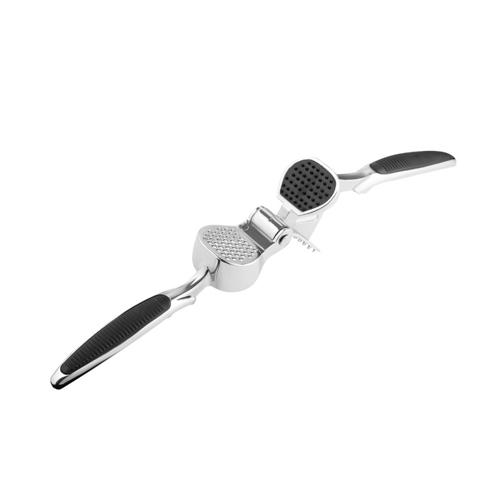 Пресс для чеснока ARDESTO Black Mars, 17 см, цинковый сплав, пластик, черный