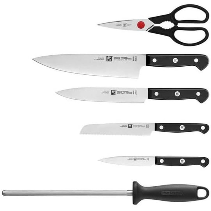 Ножевой блок 7шт. нержавеющая сталь Gourmet Zwilling