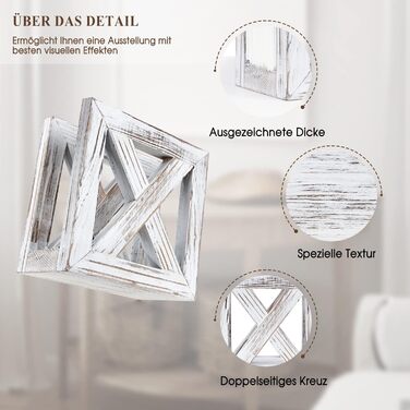 Деревянный держатель для салфеток белый PUERSI