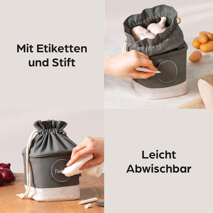 Набір ємностей для зберігання 3 шт Praknu