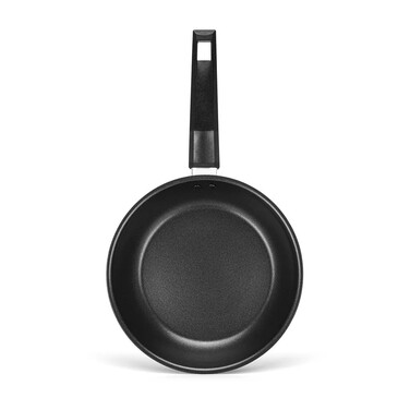 Сковорода для жарки Fissman STEEL PRO 24x5,5 см нержавеющая сталь с антипригарным покрытием (5458)