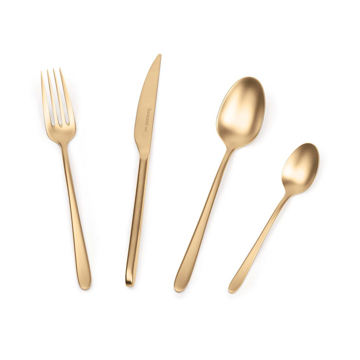 Набор столових приборів (малахітове золото) 24 предмета 71490002451 BARAZZONI