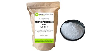 Нітритна сіль для копчення 1 кг - 0,4 - 0,5 HALLENDO
