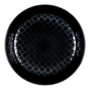 Тарелка глубокая Lubiana Marrakesz 20 см черная 4281K80E