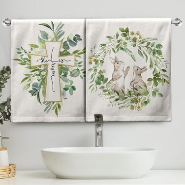 Різдвяні кухонні рушники Kwlegh, рушник для рук, різдвяна ялинка, цукерка-тростина, сніжинка, рушник для пальців, набір з 2 шт. , милий чоловічий банний рушник, високопоглинаючі рушники, 36 x (великодні)