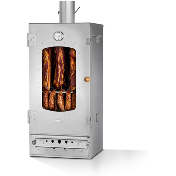 Високоякісна коптильня на дровах з нержавіючої сталі 86 см KAISER