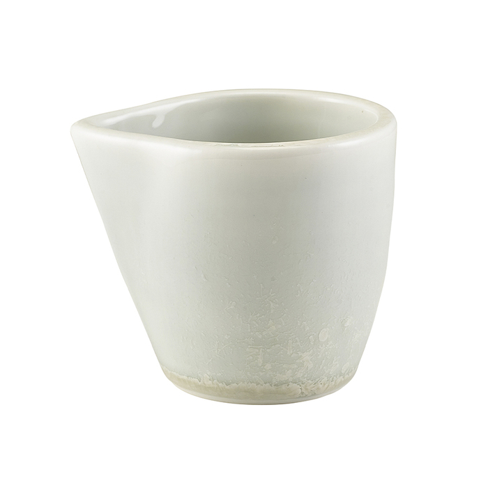 Молочник 90 мл, сірий, без ручки, Terra Porcelain Pearl, GenWare