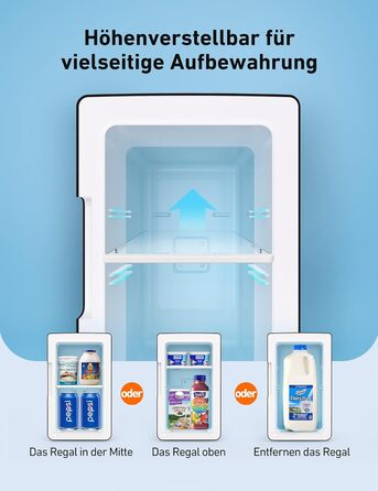 Міні-холодильник 6 л чорний AstroAI