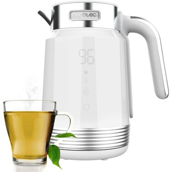 Чайник електричний 2200 Вт 1,7 л білий ThermoSense 600 Touch Cecotec