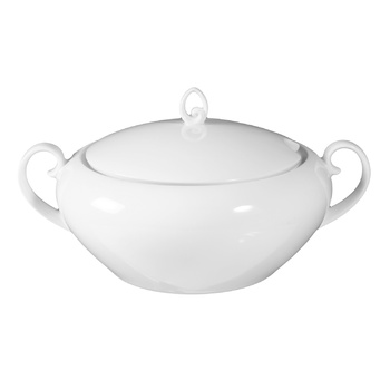 Піала десертна з кришкою 2,3 л біла Rondo Seltmann