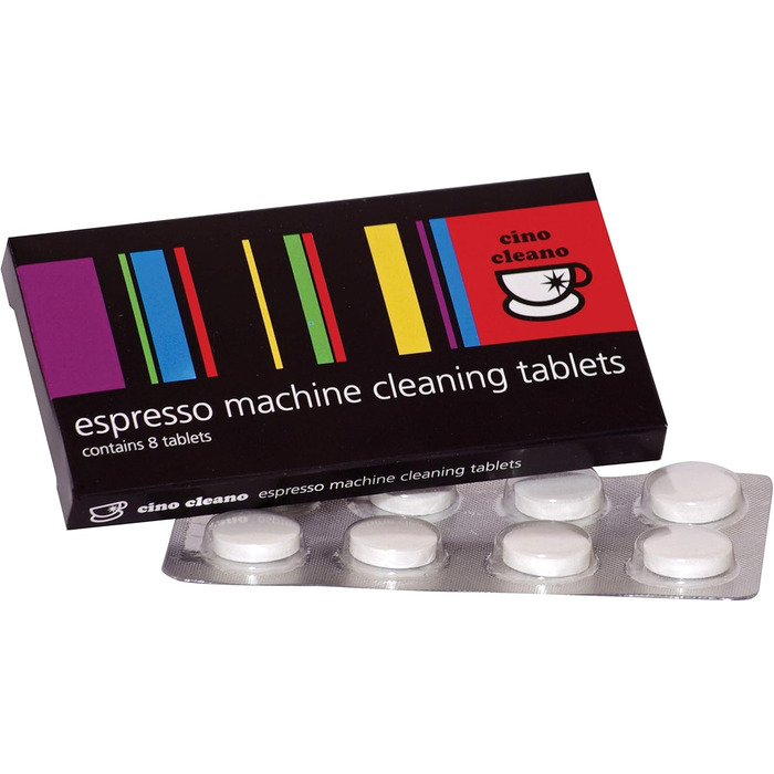 Таблетки для чищення кавоварок 8 таблеток Cino Cleano