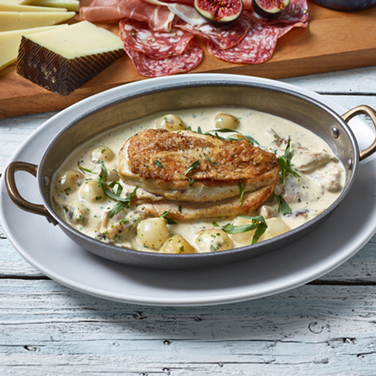 Сковорода для подачі 24.5*17.5 см, 1000 мл, овальна, металева, Vintage Steel, GenWare