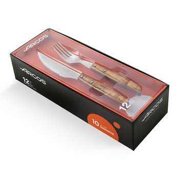 372200 Набір стейковий із 12 предметів (6 ножів+6 виделок)