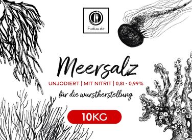 Нітритна сіль з морською сіллю 10 кг Fuduu.de