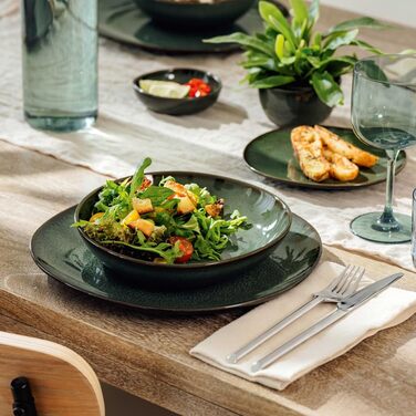 Обідня тарілка 28 см зелена Lave Villeroy & Boch