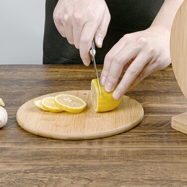 Набір із 4 обробних дошок Fissman 20x1см (8787)