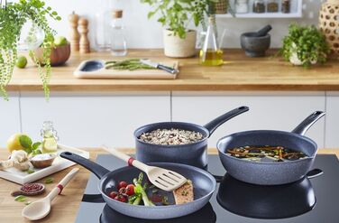 Tefal Wok Сковорода Healthy Chef, 28см, алюминий, серый