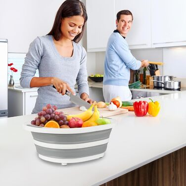 Складная доска 2 в 1 поднос и разделочная доска Generisch