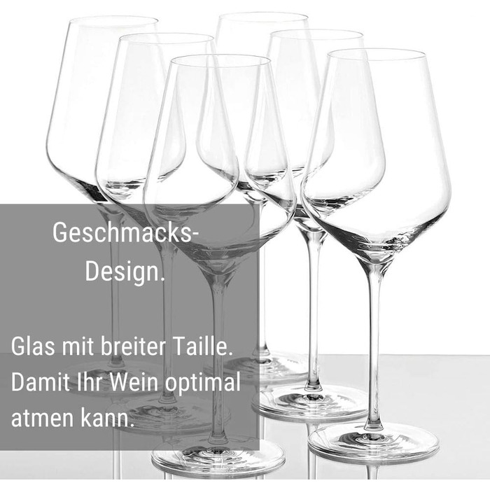 Келихи для шампанського Stlzle Lausitz Quatrophil 290 мл I Келихи для шампанського Набір з 6 келихів для ігристого вина 6 шт. Можна мити в посудомийній машині I благородні кришталеві келихи з ручним видуванням I найкращої якості (келихи для червоного вина