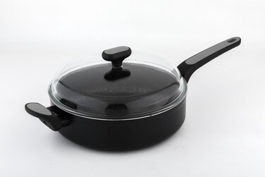 Сковорода с крышкой 28 см Salto Silver 4,6л 830898 NOIS