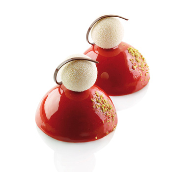 SQ003/YL Форма силіконова 600x400 мм, 'напівсфера' d 70 мм, h 35 мм