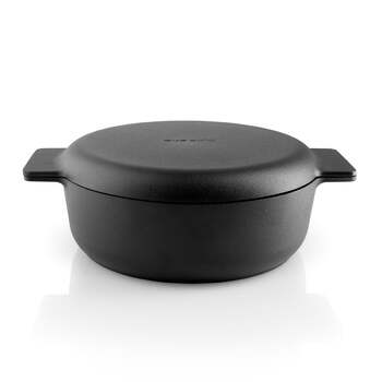 Каструля з кришкою 2,5 л чорна Nordic Eva Solo