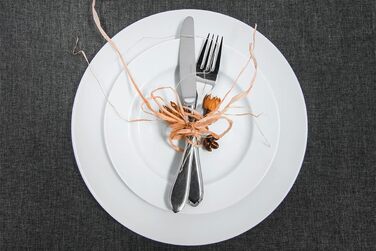 Набор столовых приборов Konsimo на 6 персон Набор столовых приборов 24 предмета, Классический, Минималистичный, Нержавеющая сталь Можно мыть в посудомоечной машине Серебро (Ceras)