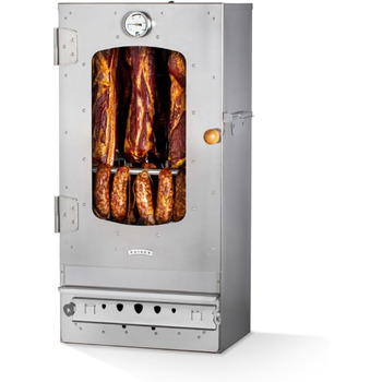 Коптильна шафа на 10 кг на дровах Kaiser Company