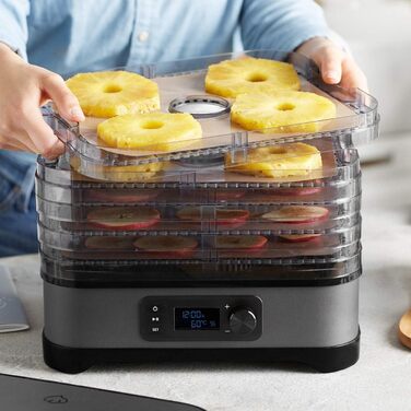 Дегідратор на 5 полиць, 400 Вт Springlane